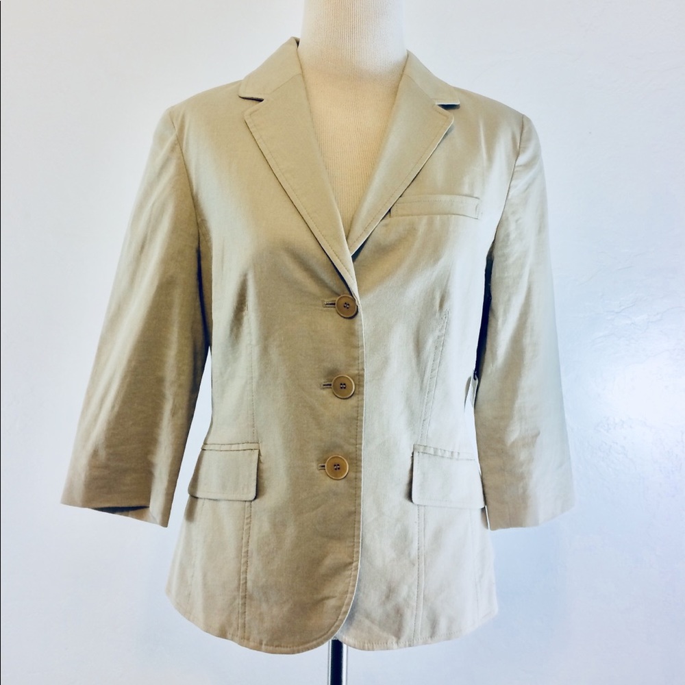 Kate Hill Beige Blazer